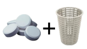 Avoid adding chlorine tablets directly into the skimmer basket. adding swimming pool chlorine tablets into skimmer basket